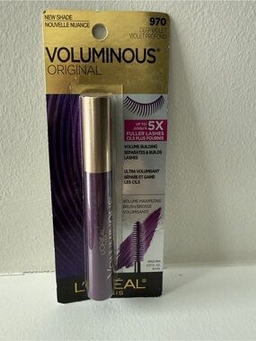 L’Oreal Voluminous Original Mascara Deep Violet 970 New Shade Sealed